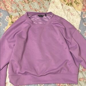 Danskin Lavender Purple Crewneck Sweatshirt